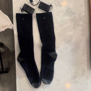 Black Heated Men's Socks.
